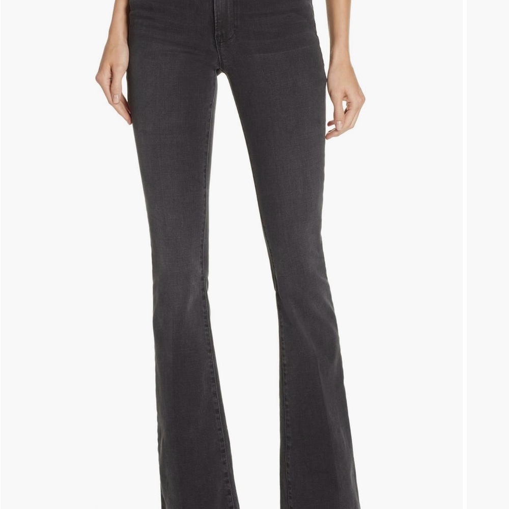 FRAME Le High Flare Jeans Rangeview Women's Black